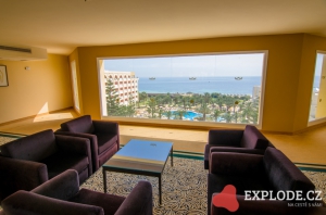 Výhled z hotelu